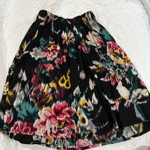 Abercrombie & Fitch size M multicolored mini skirt